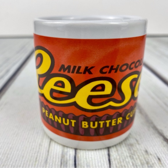 Reece's Peanut Butter Cup mini coffee mug, Hershey Foods advertising collectible - Picture 2 of 7